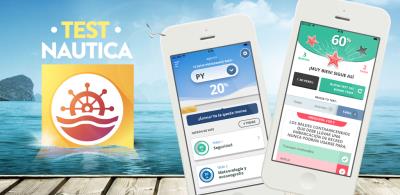 Test Náutica, the app for nautical training.